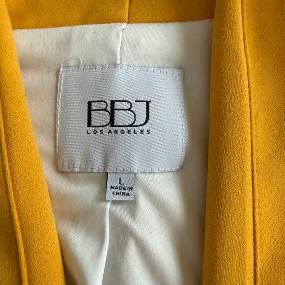 BBJ Mustard Yellow Blazer - Size L - Picture 2 of 7